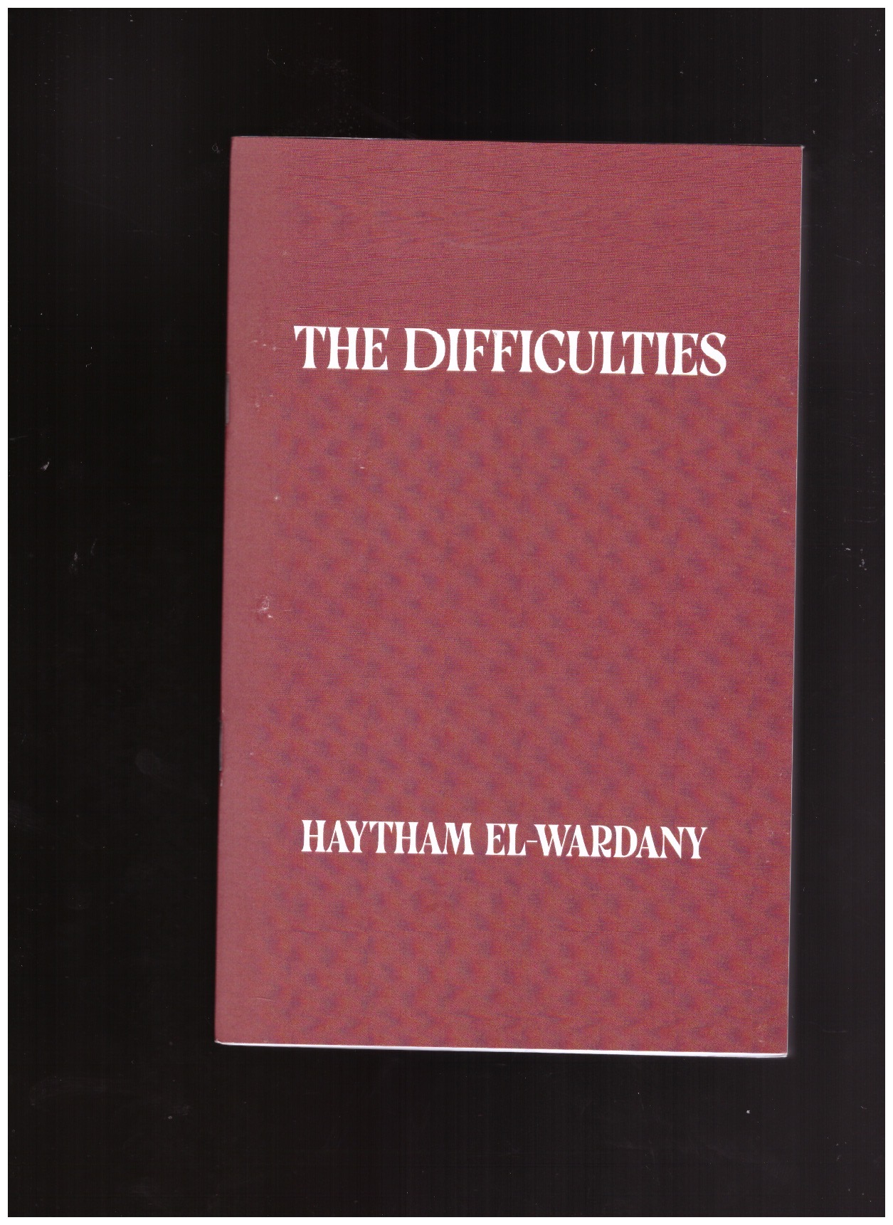 EL-WARDANY, Haytham - The difficulties